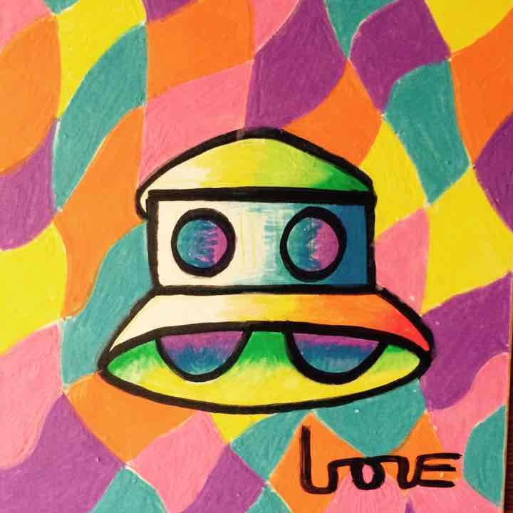 絵画 UFO