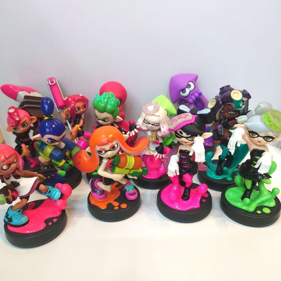 【極美品　生産終了】スプラトゥーン amiibo 13体セット禁煙・ケース保管
