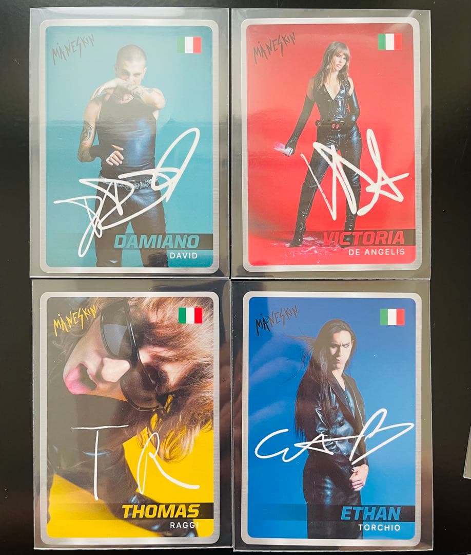 MANESKIN マネスキン　トレーディングカード　コンプリート　非売品　トレカ