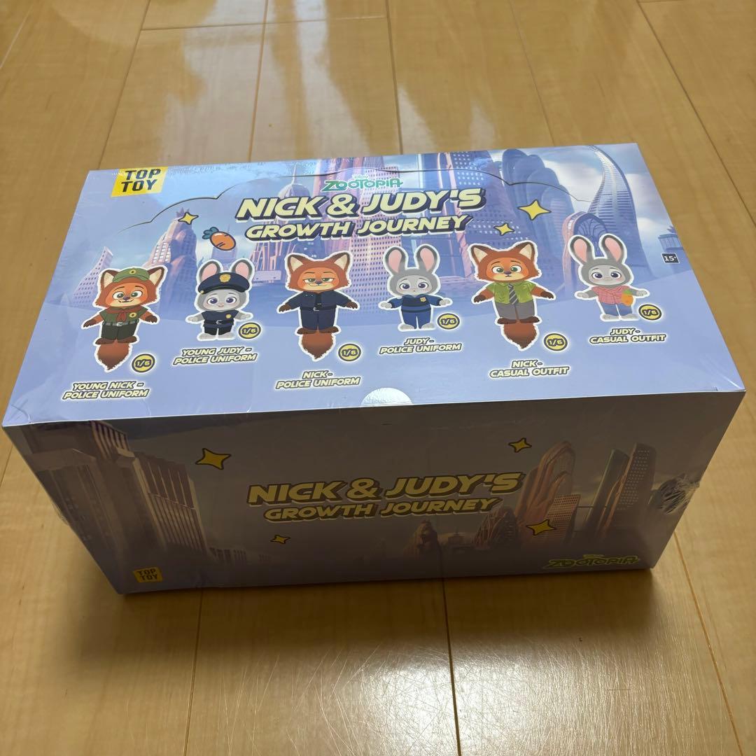 【正規品】新品未開封　TOPTOY ディズニーズートピア　ニック　ジュディ　6箱