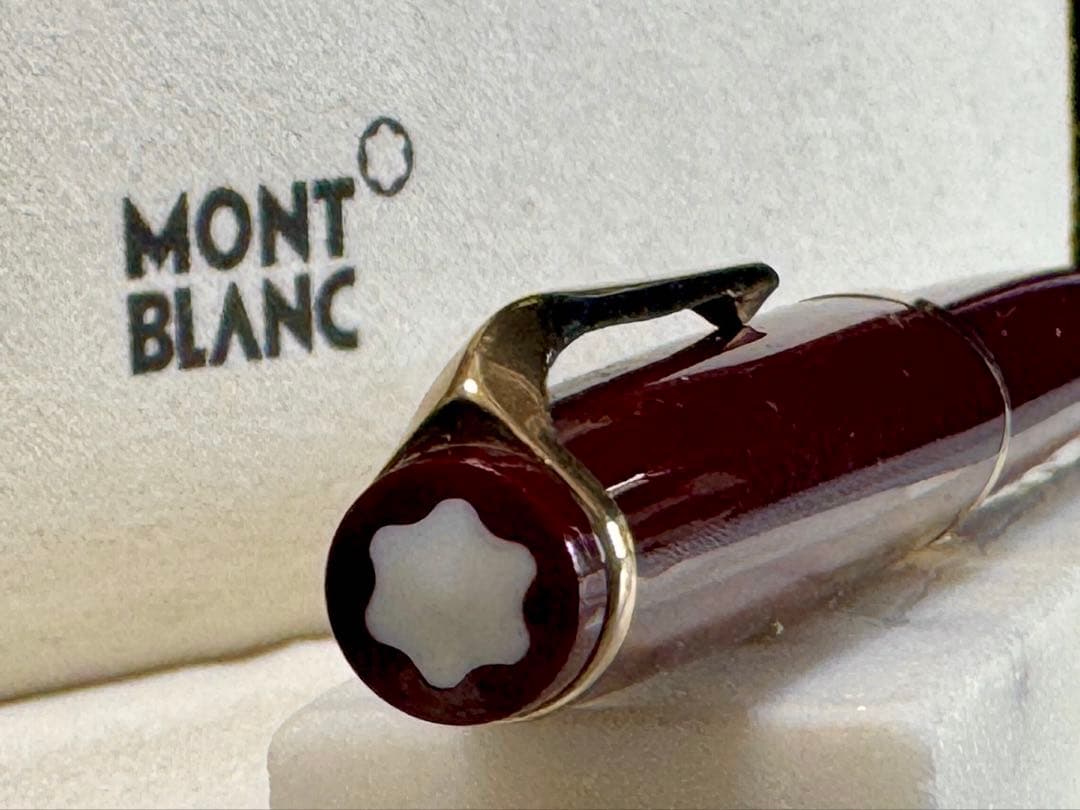 【美品】モンブラン万年筆 No12 1960s ペン先18c 750 ボルドー