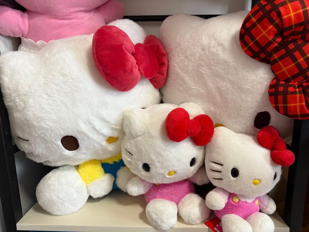 ハローキティ ぬいぐるみセット 大小