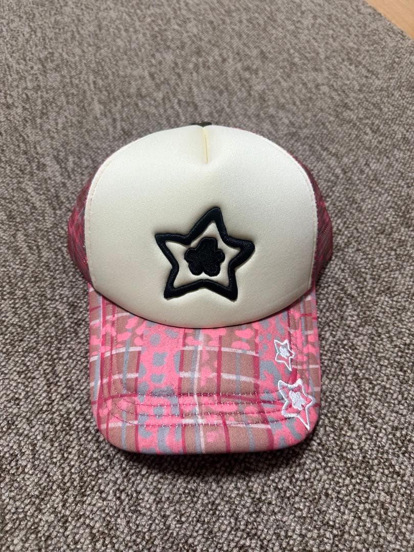 Starteam メッシュキャップ ピンク