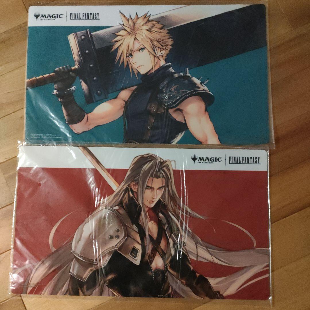 クラウド　セフィロス　FF　ファイナルファンタジー プレイマット MTG