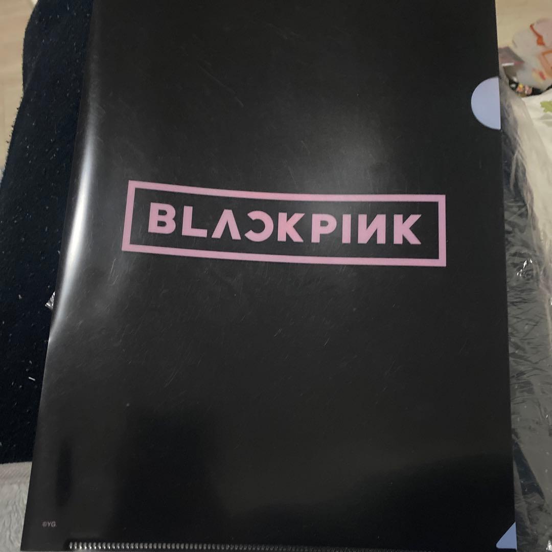 BLACKPINK ジス　JISOO サイン入りクリアファイル