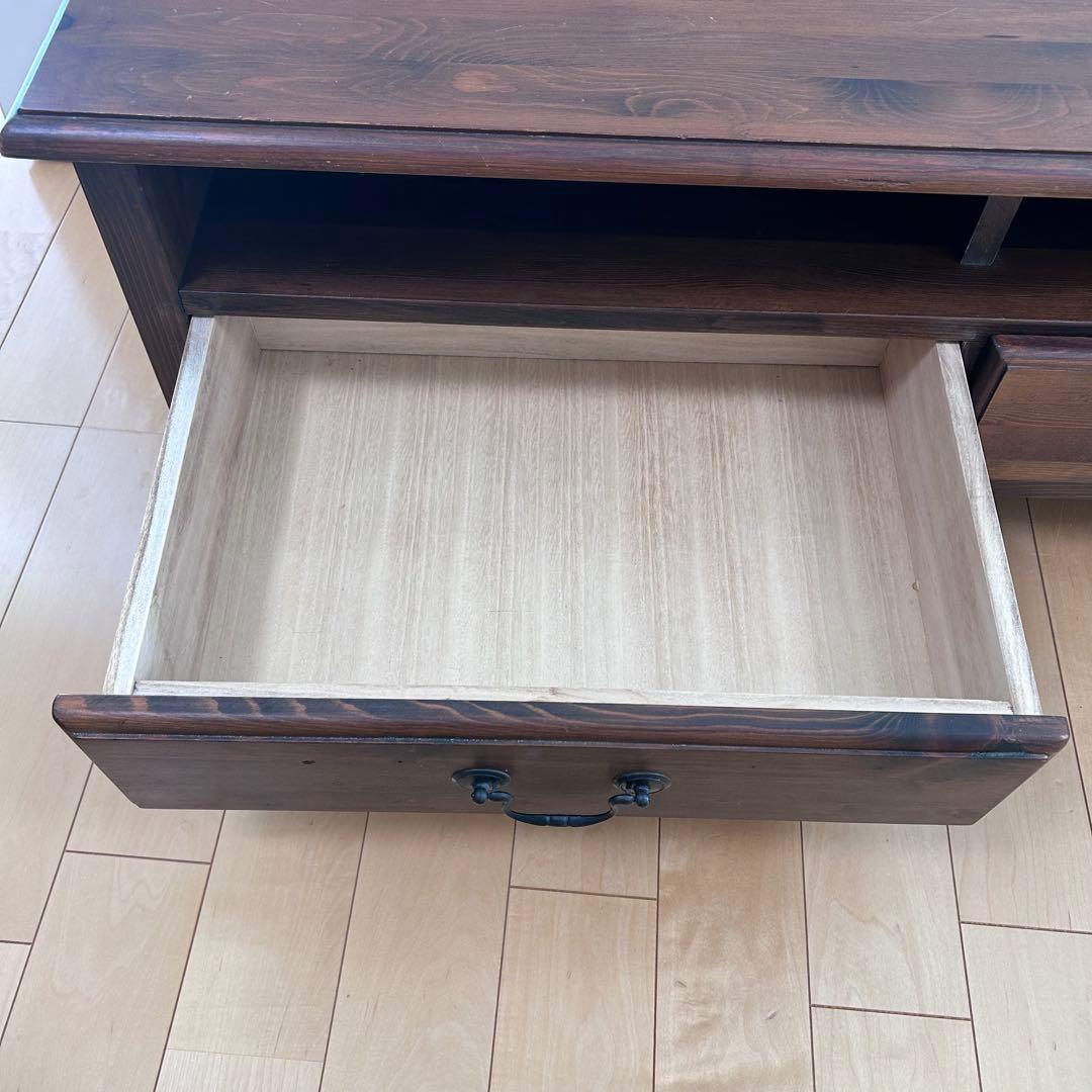 アンティーク　テレビ台　arcII ブラウンシリーズ　幅110 テレビボード