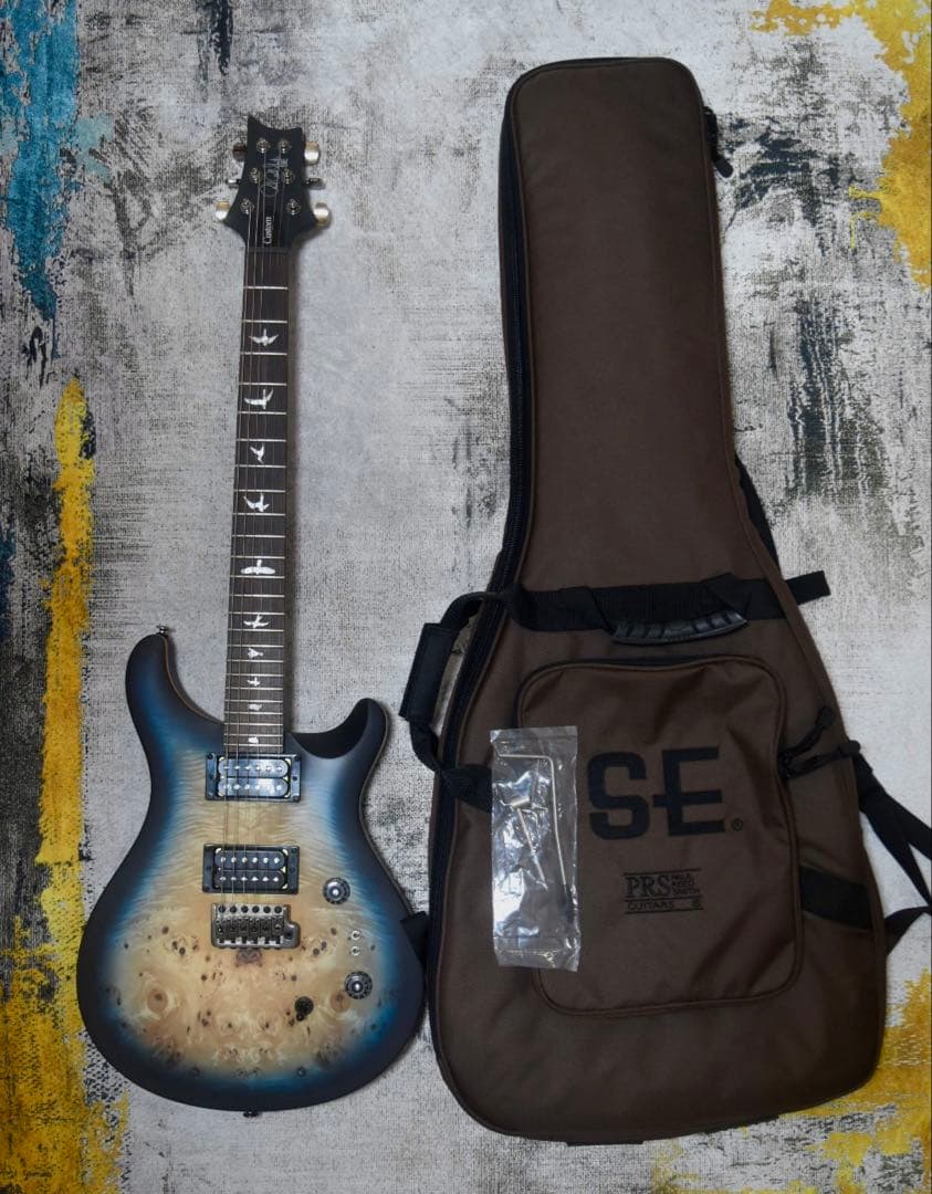 ギター PRS SE Custom24 Lake Blue Midnight Burst