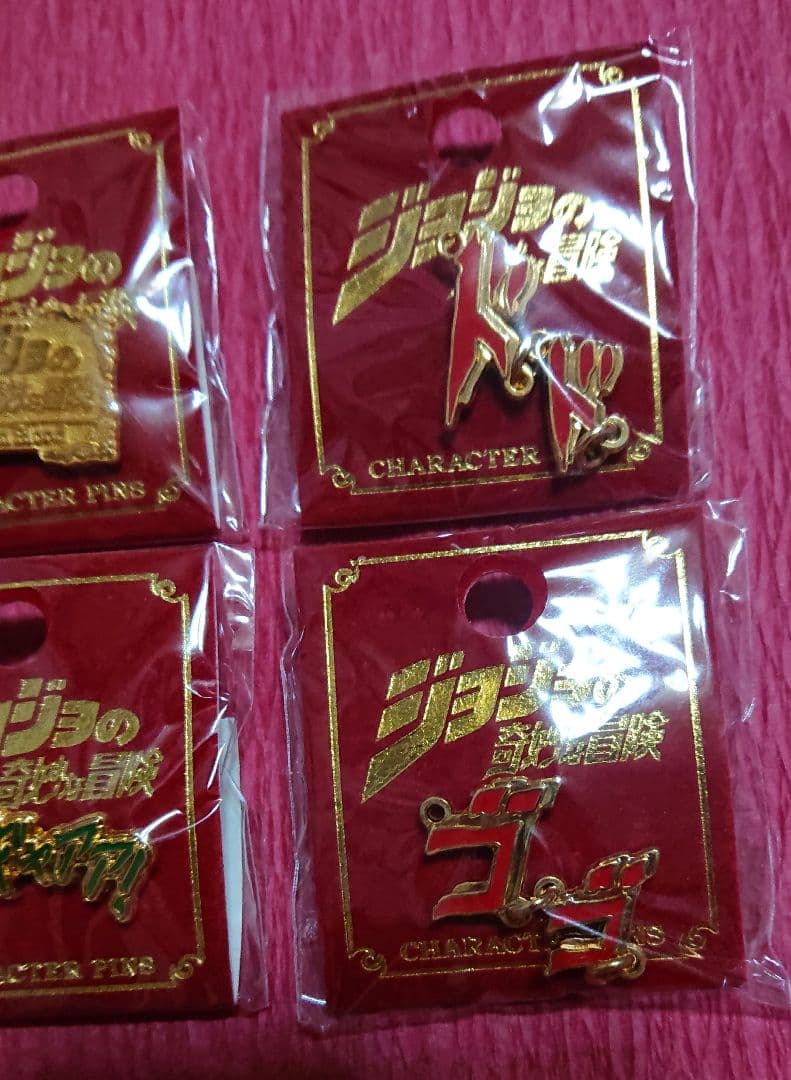 ジョジョの奇妙な冒険 ピンバッジ ピンズ ロゴ 擬音 ゴゴゴ ドドド ドッギャア
