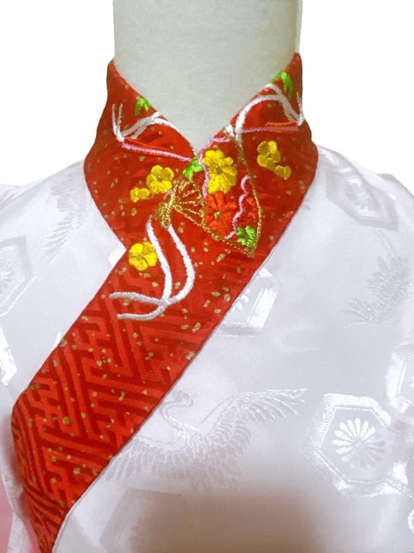 豪華逸品♡七五三　総刺繍　絞り　正絹　女の子　フルセット　一式　ピンク　髪飾り