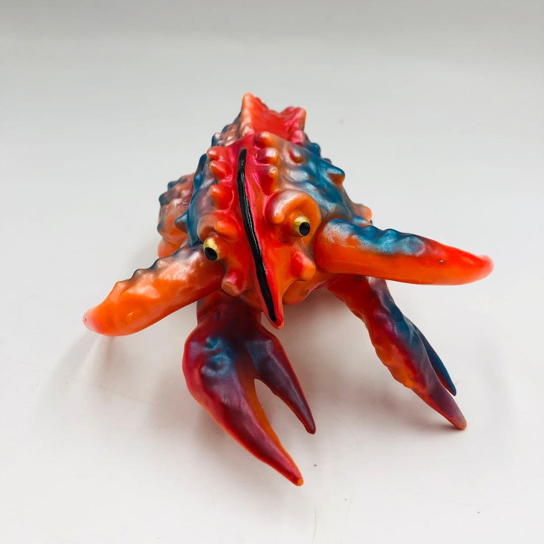希少 マルサン エビラ 復刻版 レトロ ソフビ 南海の大決闘 ゴジラ怪獣