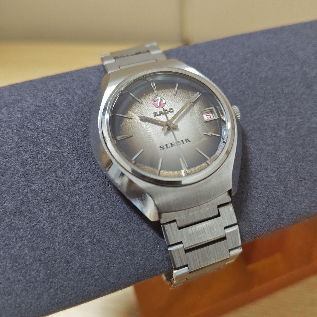 【RADO】自動巻き　稼働品　セルビア　2種類　2個　ブラウンとグリーン