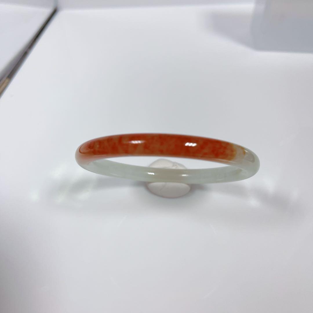 天然ヒスイバングル　ナチュラルヒスイバングルNO25-1421