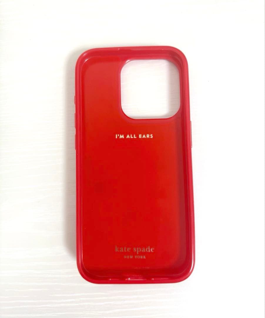 kate spade ハート iPhone15Pro スマホケース