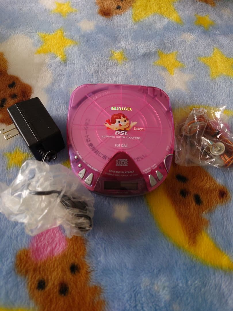 ☆貴重☆　ペコちゃん　ＣＤプレイヤー