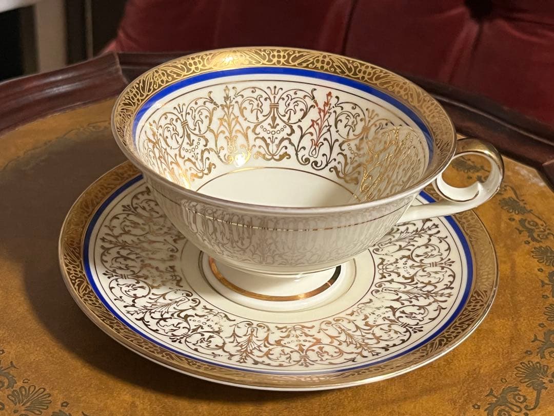 ドイツ製　SELTMANN WEIDEN 陶磁器 金彩　カップソーサー　トリオ