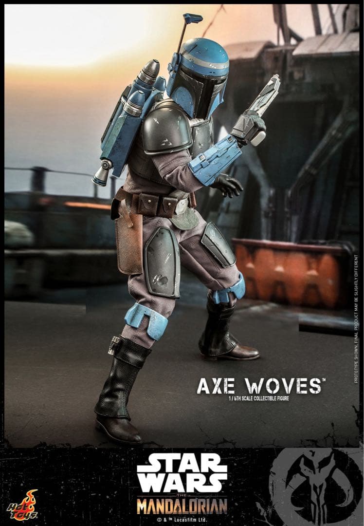 スター・ウォーズ：マンダロリアン　アックス・ウォヴス 1/6スケールフィギュア