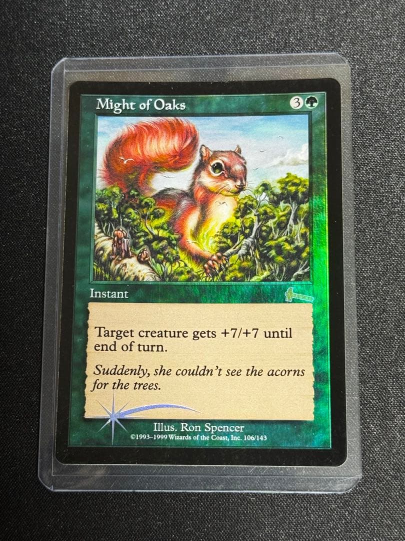 樫の力　mtg foil