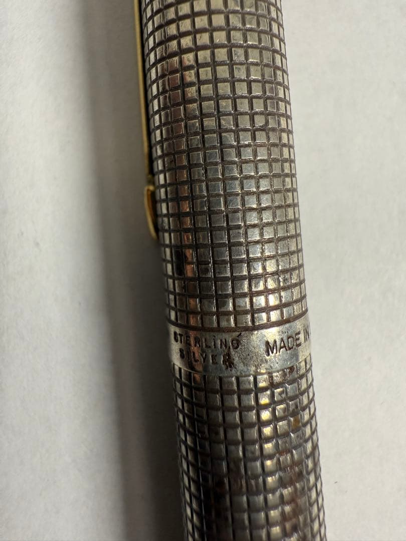 ★PARKER シズレ模様 スターリングシルバー製 MADE IN USA ★