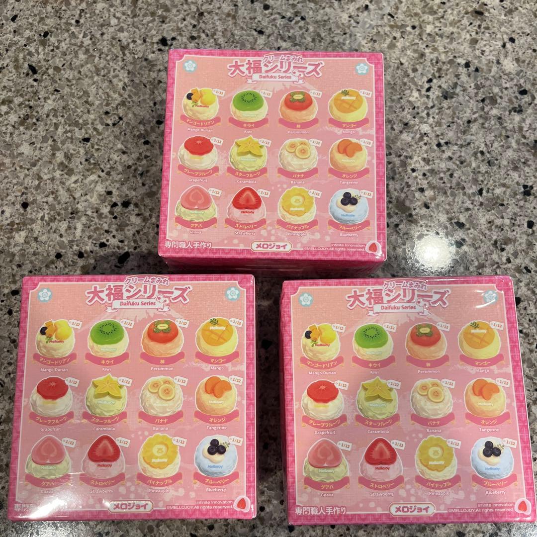 Mellojoy メロジョイ　スクイーズ　大福　新品　未開封　シュリンク付き