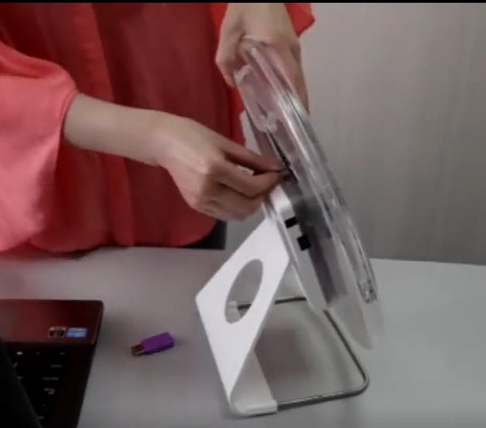 手持ち可能30㎝３Dホログラムプロジェクターファン