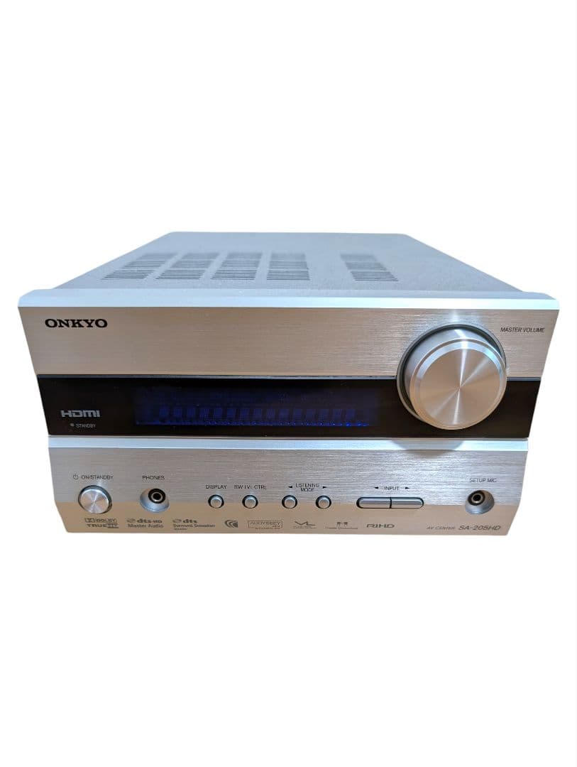 【動作品】ONKYO SA-205HD リモコン付き AVアンプ オンキョー
