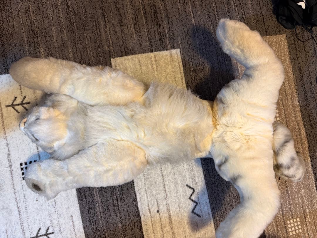 リーベ　ホワイトタイガーぬいぐるみ73cm