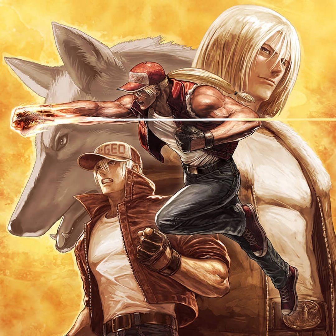 SNK KOF 餓狼伝説 40周年記念イラスト複製原画 おぐらえいすけ テリー