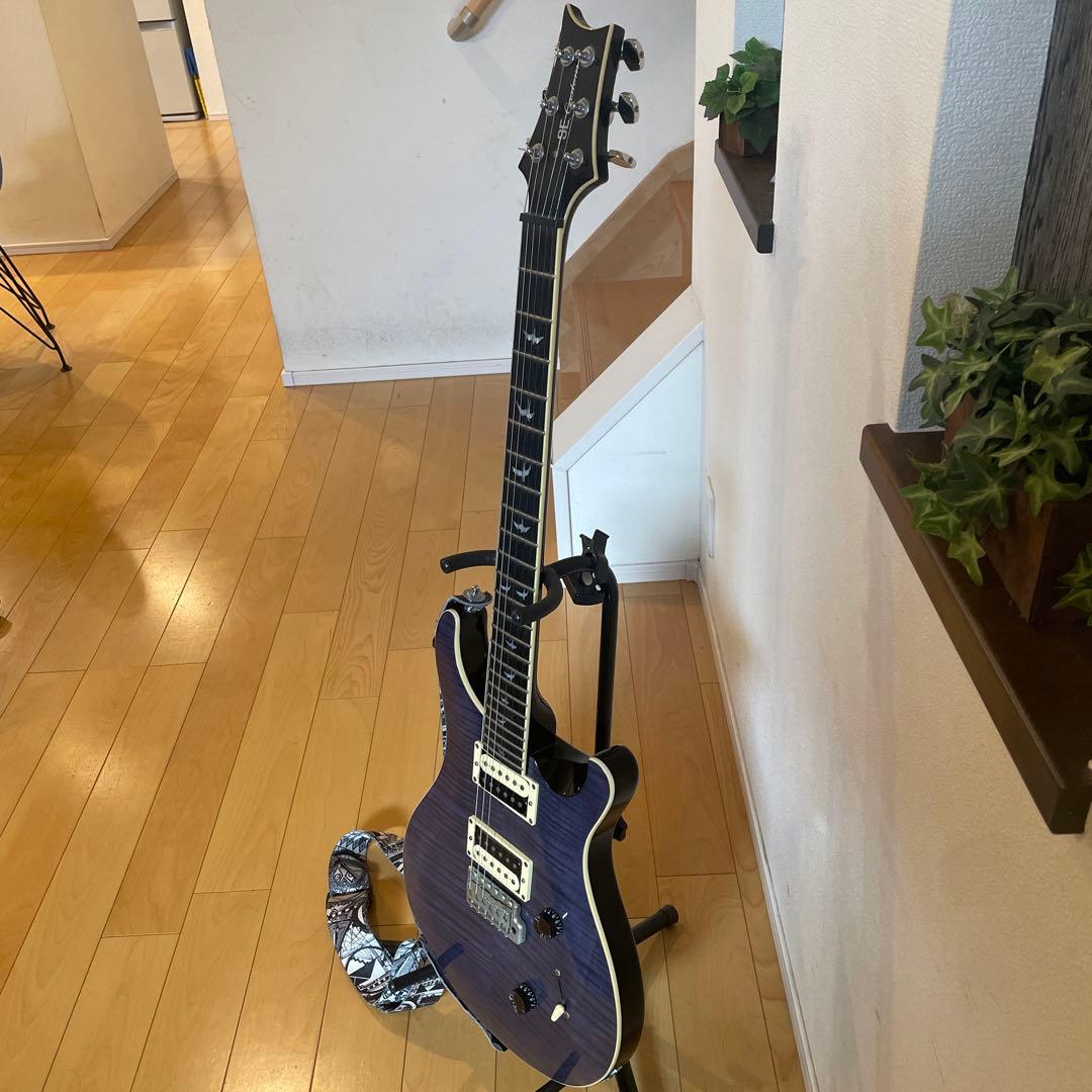PRS SE custom パープル