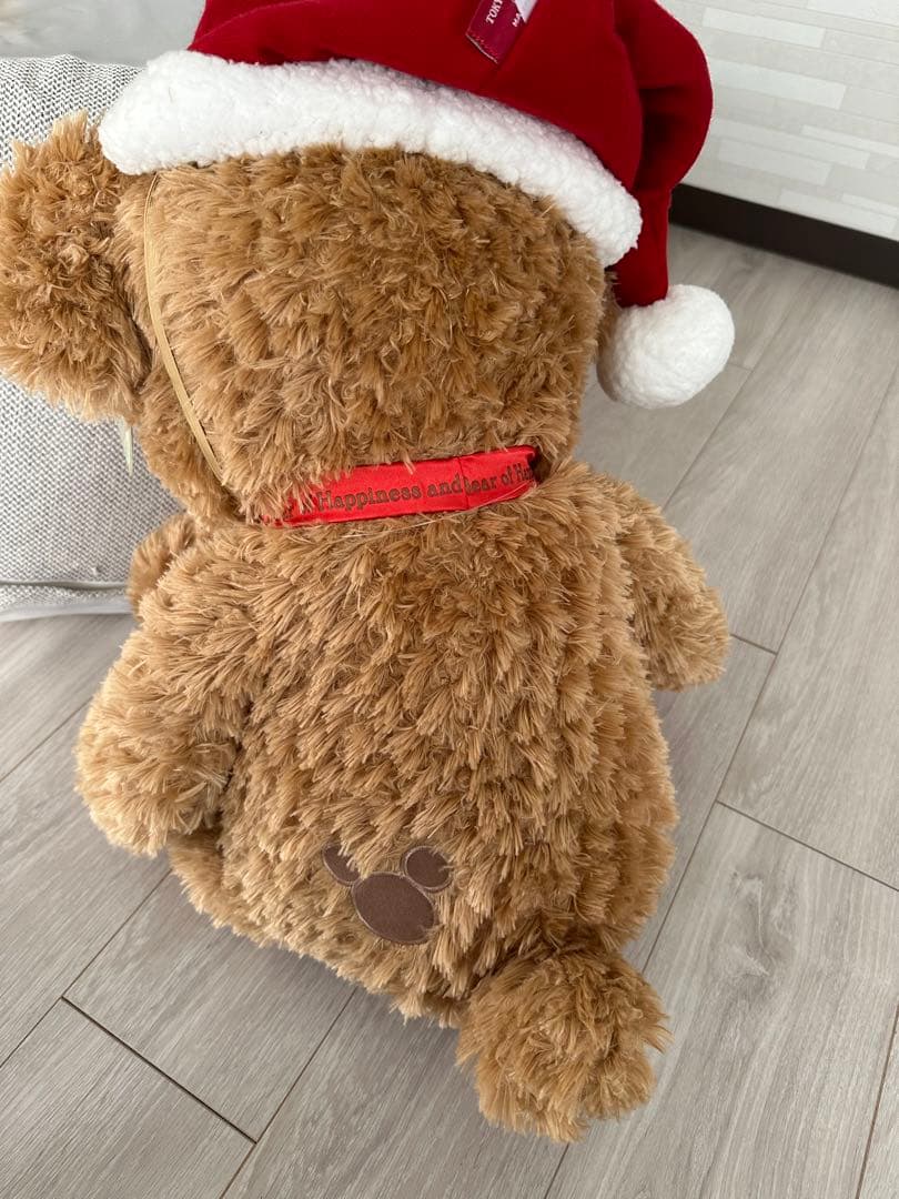 初期クリスマス限定ダッフィー特大ぬいぐるみディズニー完売レア限定ディズニーランド