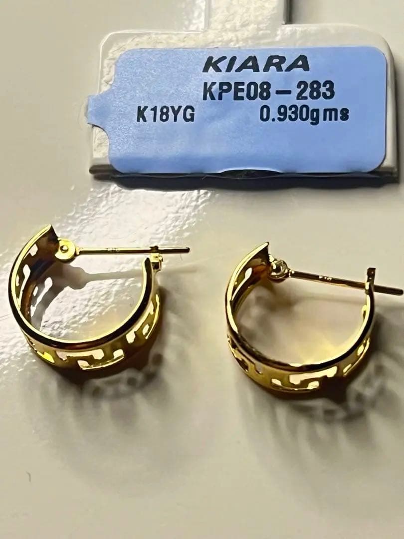 K18金ピアス