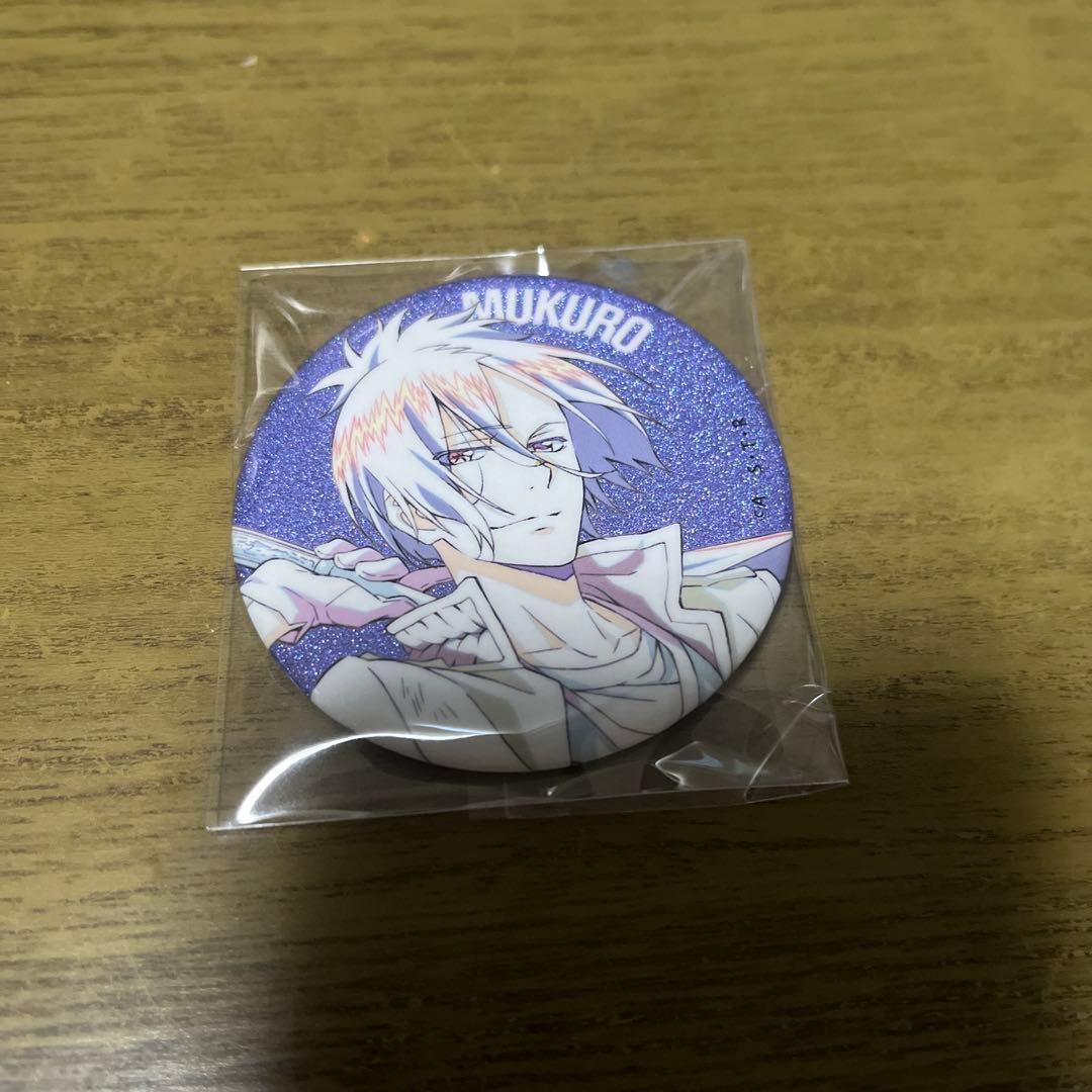 ひこくじオンライン限定 六道骸 グリッター缶バッジ