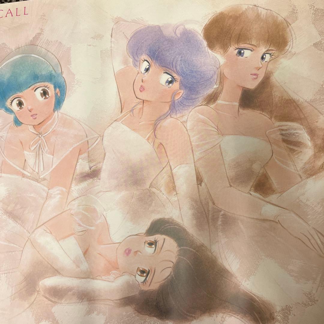 クリィミーマミ　B2ポスター　カーテンコール　レコード　特別付録　美品　希少