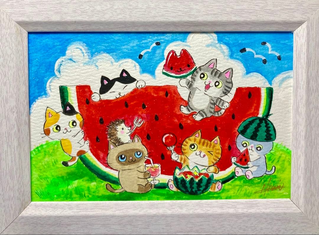 RUKURUKU 絵画7点