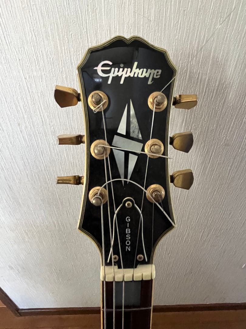 Epiphone Les Paul customブラック　レスポールカスタム