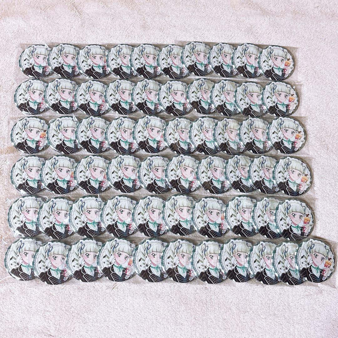 アイカツ マリオンクレープ 藤堂ユリカ 缶バッジ