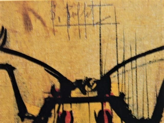 Bernard Buffet、ベルナール・ビュフェ【La Coccinelle】