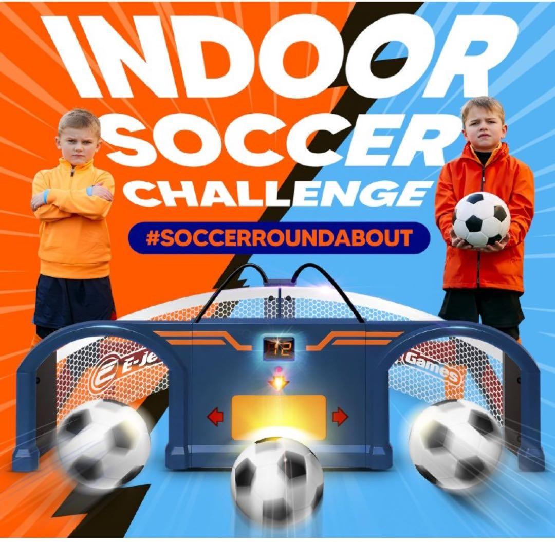 新品未開封　即日発送　サッカーラウンドアバウトアーケードセット