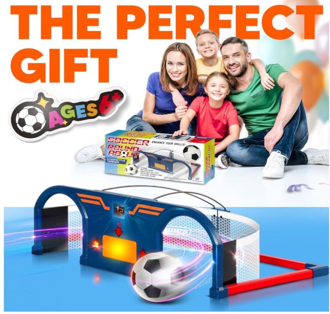 新品未開封　即日発送　サッカーラウンドアバウトアーケードセット