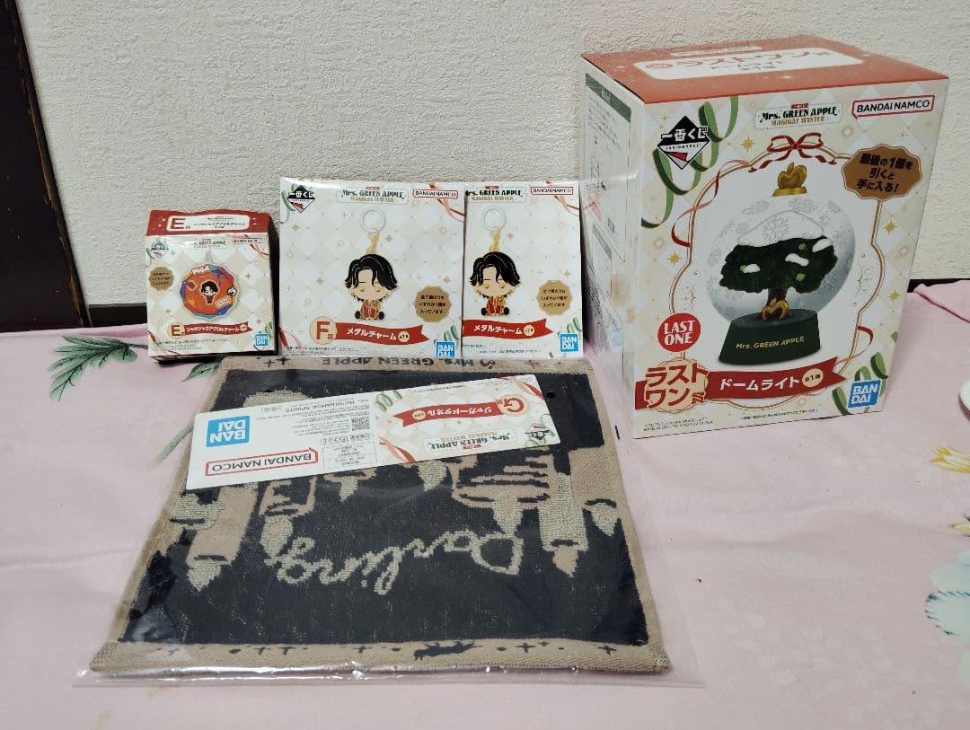 Mrs. GREEN APPLE ドームライト＆キーホルダーセット