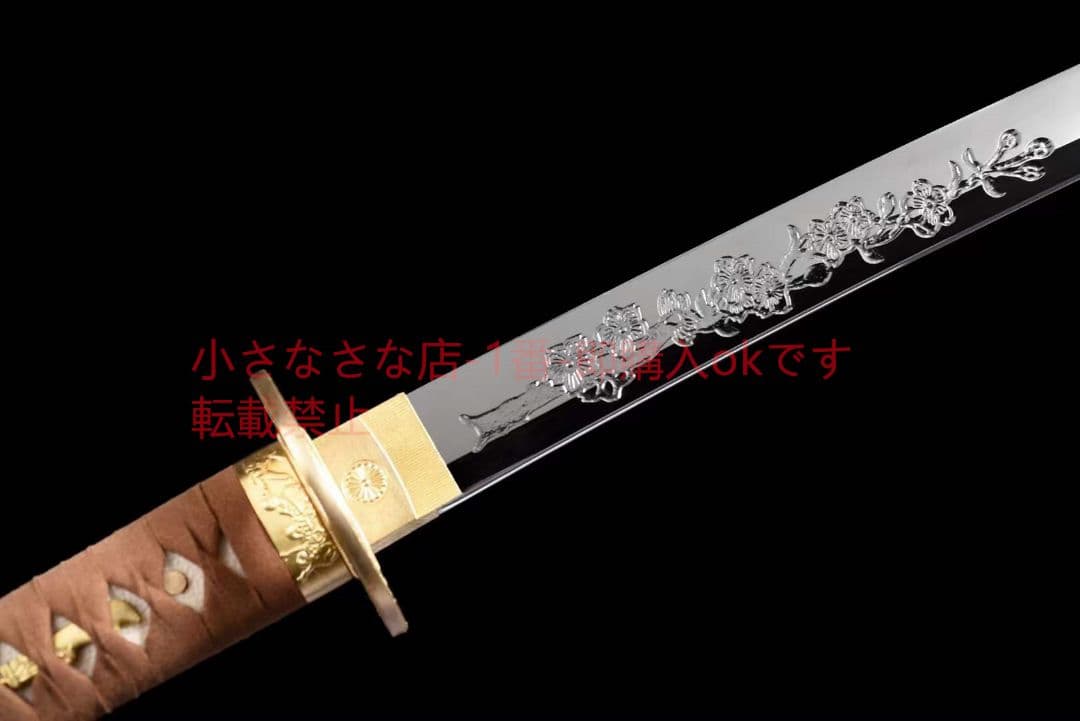 高輝度鏡面銅装侍刀『騰龍鏡面打刀』古兵器 武具 刀装具 日本刀 模造刀 居合刀