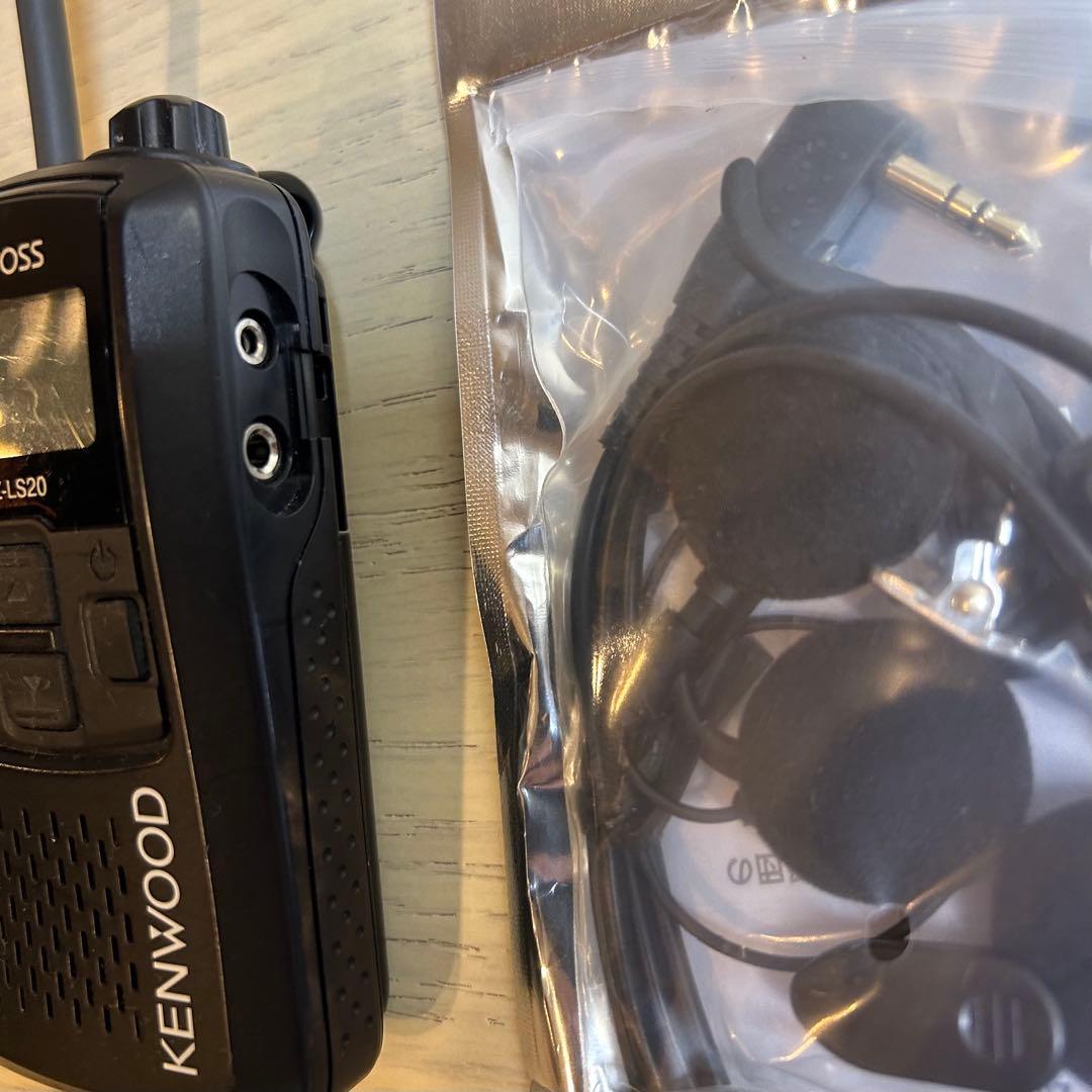 KENWOOD UBZ-LS20 　FIELD GEAR イヤホン用　2台セット