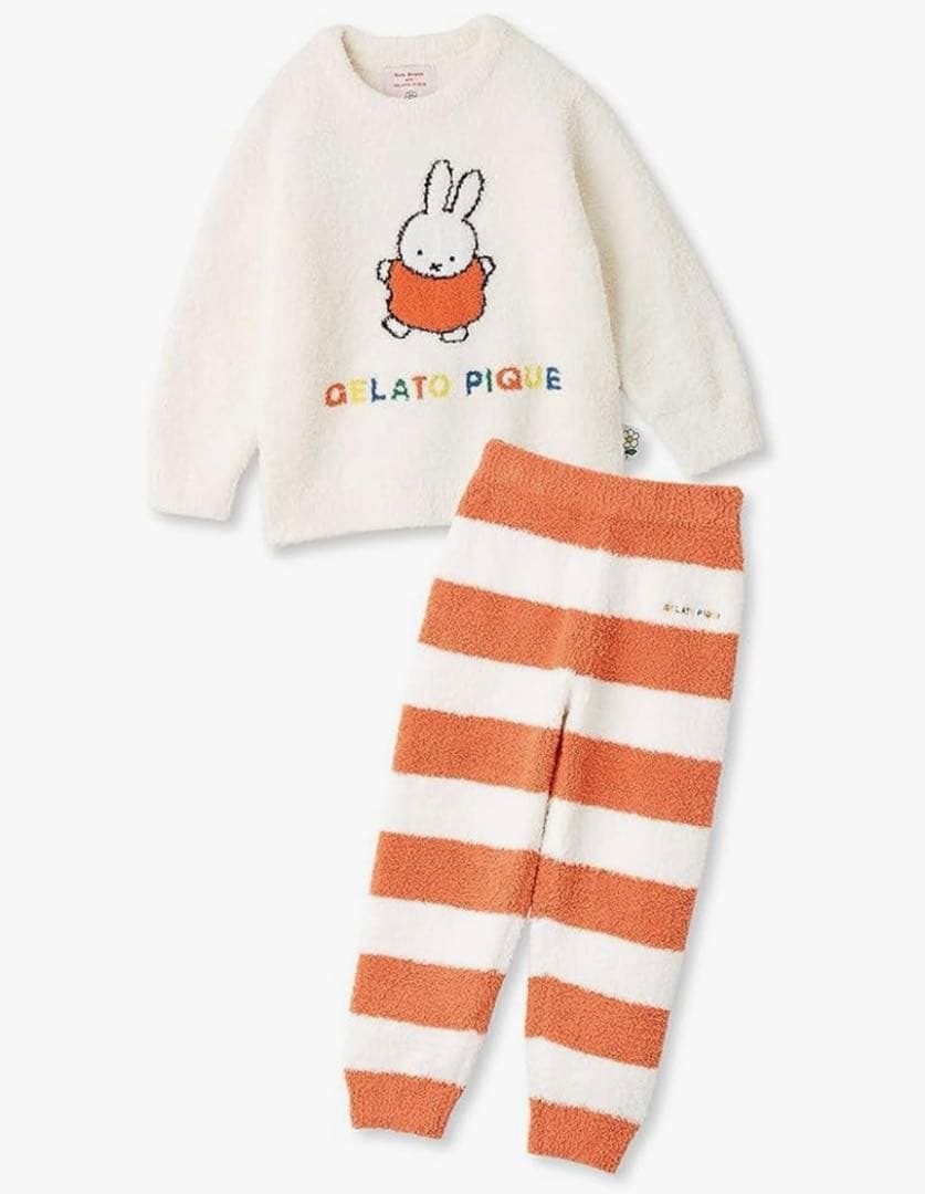 KIDSベビモコプルオーバー&ロングパンツ