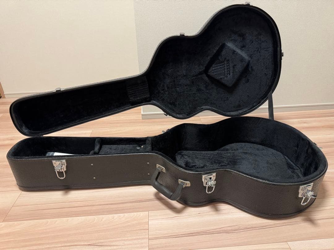 Ibanez AEL12E-RTK エレアコ ブラック ハードケース付き