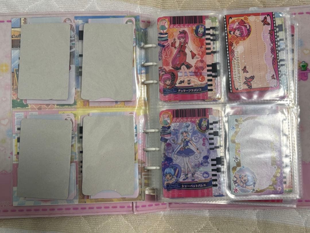 ハピネスチャージプリキュア プリチェンミラー&プリカード399枚+ダブり21枚
