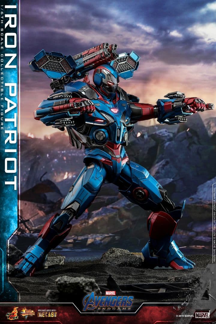 ホットトイズ ムービー・マスターピース ＤＩＥＣＡＳＴ 　アイアン・パトリオット