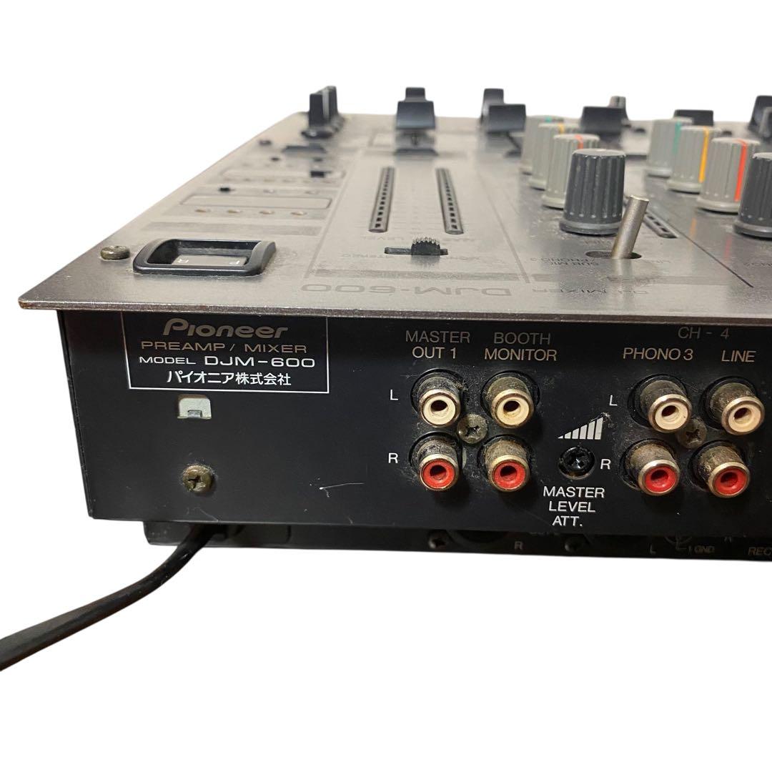 【現状品】パイオニア　DJM-600 DJミキサー