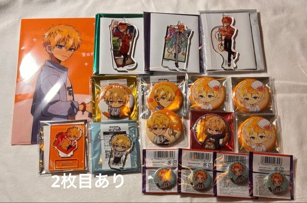 地縛少年花子くん 源輝 缶バッジ アクスタ 10周年ミュージアム フォトカード