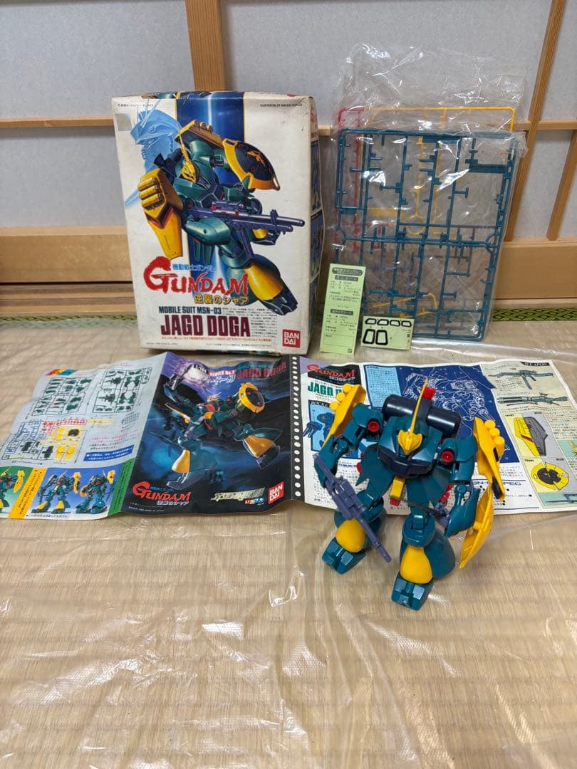 ガンプラ組立済み14点セット　（昭和ジャンク品）