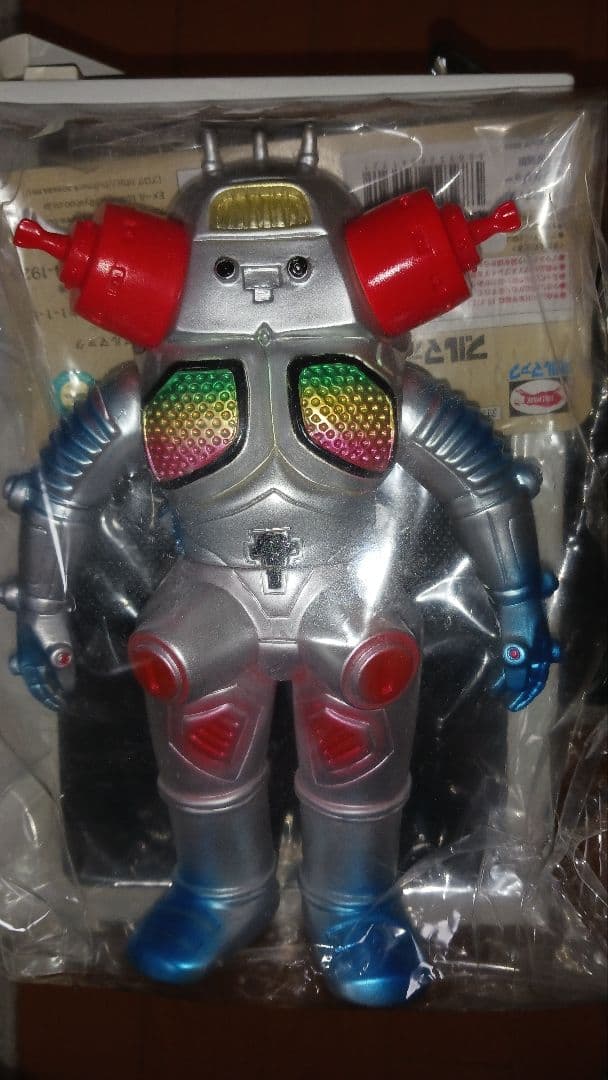 ブルマァク キングジョー シルバー ソフビ フィギュア BULLMARK