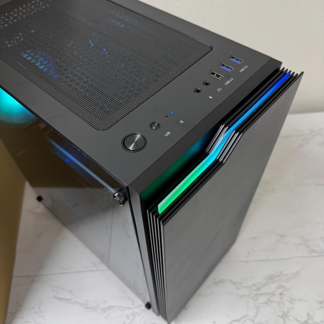 【即納激安ブラックモデル】RX5700XT搭載ゲーミングPCフルセット✨